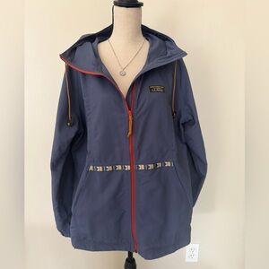 L.L.Bean Aztec Anorak Mountain Classic Full Zip Jacket Vintage Gorpcore Style